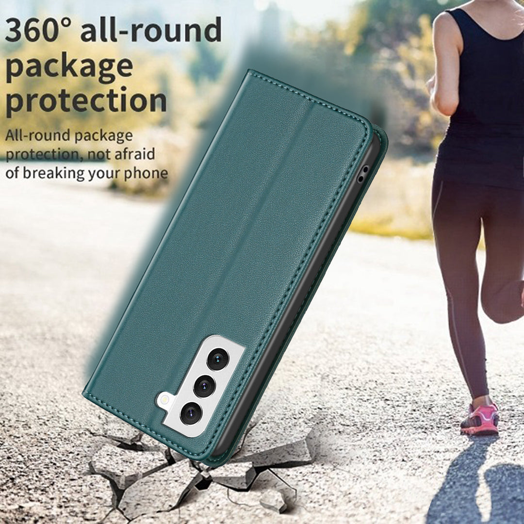 BINFEN COLOR BF18 Phone Case for Samsung Galaxy S21 FE 5G Card Holder PU Leather Stand Cover BINFEN COLOR BF18 Phone Case for Samsung Galaxy S21 FE 5G Card Holder PU Leather Stand Cover